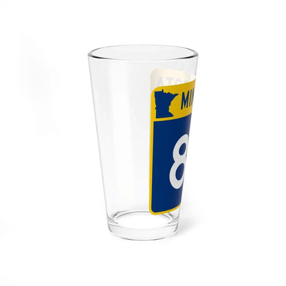 MN-86 (Minnesota) (Road Sign) Pint Glass 16oz - Go Mug Yourself
