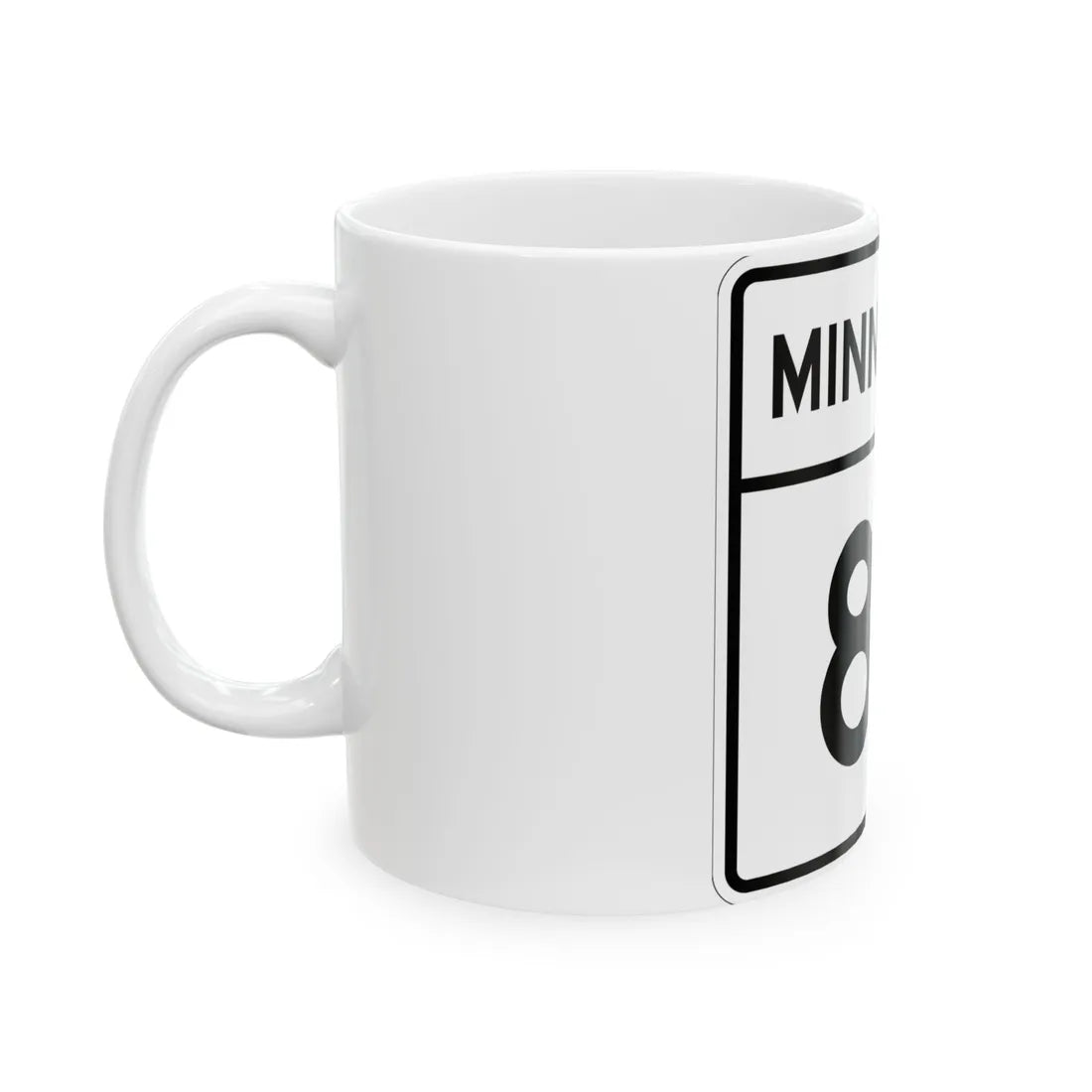 MN-88 1948 (Minnesota) (Road Sign) White Coffee Mug - Go Mug Yourself