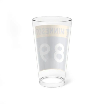 MN-89 (Minnesota) (Road Sign) Pint Glass 16oz - Go Mug Yourself