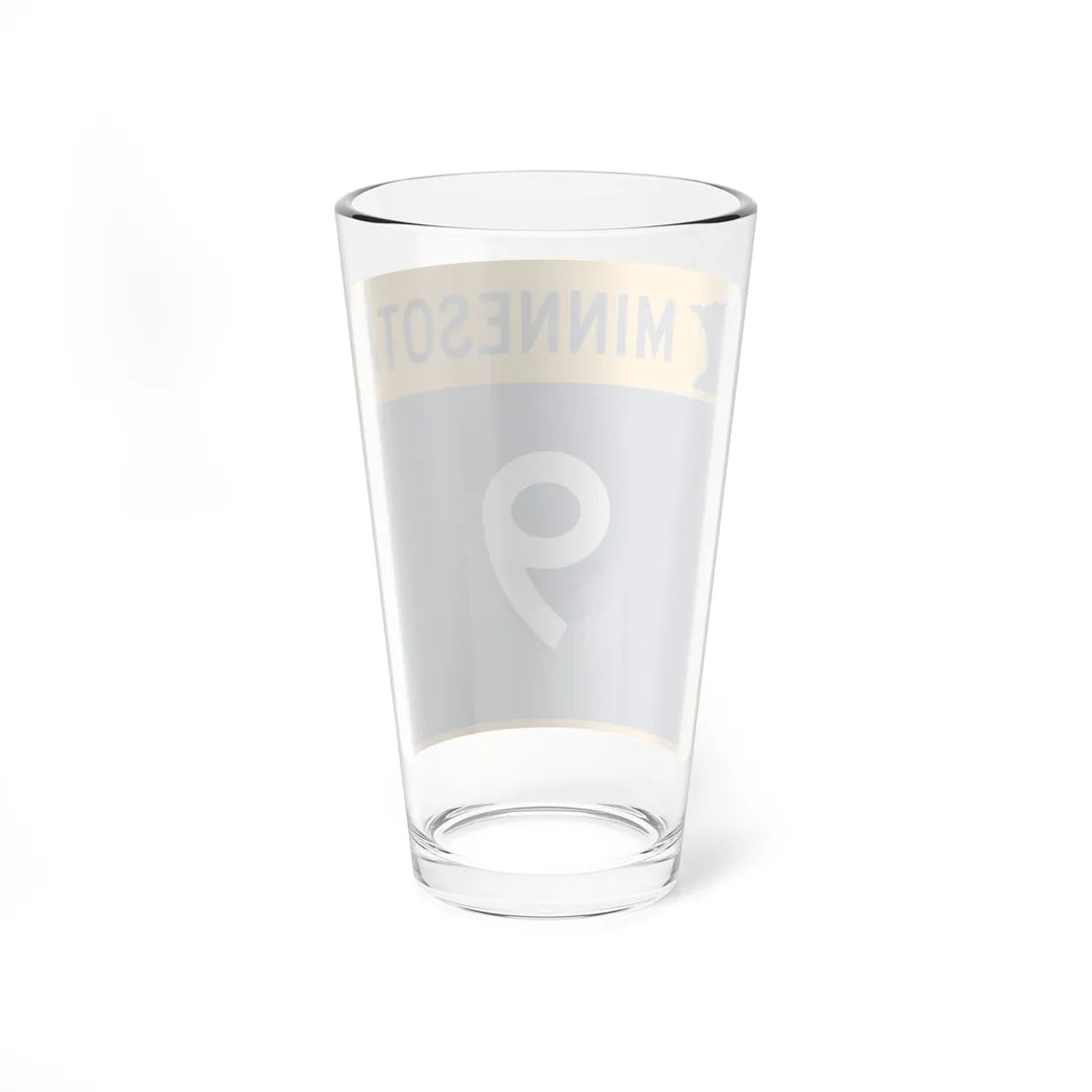 MN-9 (Minnesota) (Road Sign) Pint Glass 16oz - Go Mug Yourself
