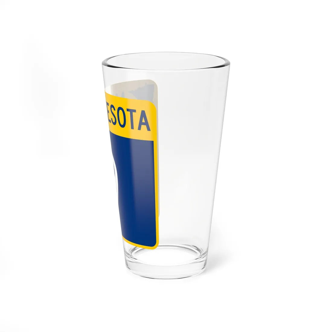 MN-9 (Minnesota) (Road Sign) Pint Glass 16oz - Go Mug Yourself