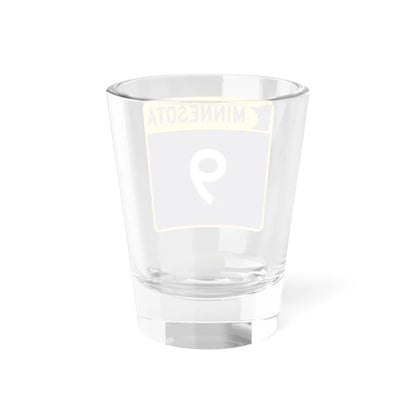 MN-9 (Minnesota) (Road Sign) Shot Glass 1.5oz - Go Mug Yourself