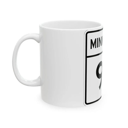 MN-90 1948 (Minnesota) (Road Sign) White Coffee Mug - Go Mug Yourself