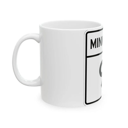 MN-91 1948 (Minnesota) (Road Sign) White Coffee Mug - Go Mug Yourself