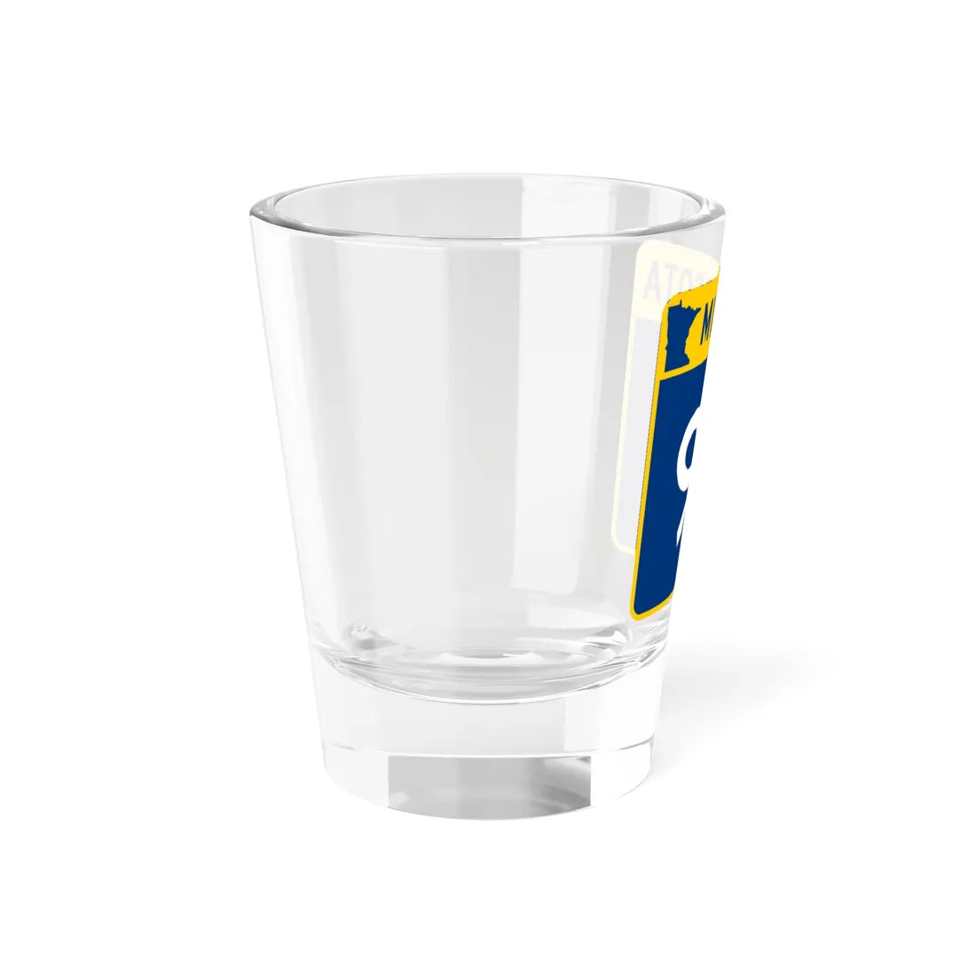 MN-93 (Minnesota) (Road Sign) Shot Glass 1.5oz - Go Mug Yourself
