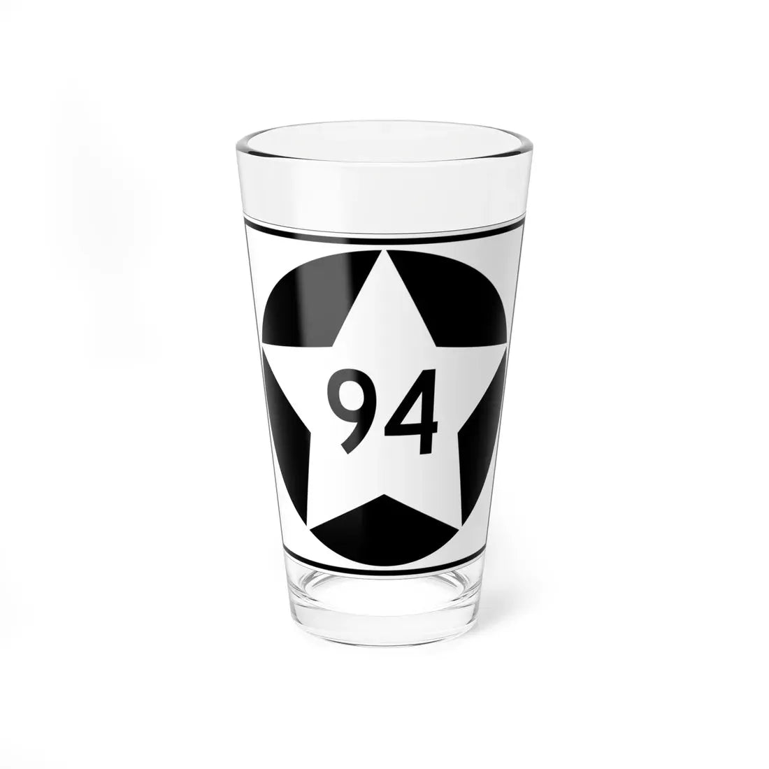 MN-94 1934 (Minnesota) (Road Sign) Pint Glass 16oz 16oz - Go Mug Yourself