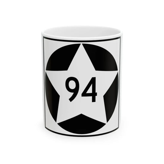 MN-94 1934 (Minnesota) (Road Sign) White Coffee Mug 11oz - Go Mug Yourself