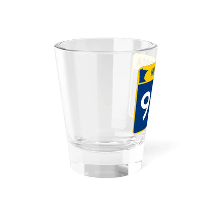 MN-952 wide (Minnesota) (Road Sign) Shot Glass 1.5oz - Go Mug Yourself