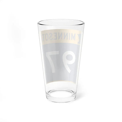 MN-97 (Minnesota) (Road Sign) Pint Glass 16oz - Go Mug Yourself