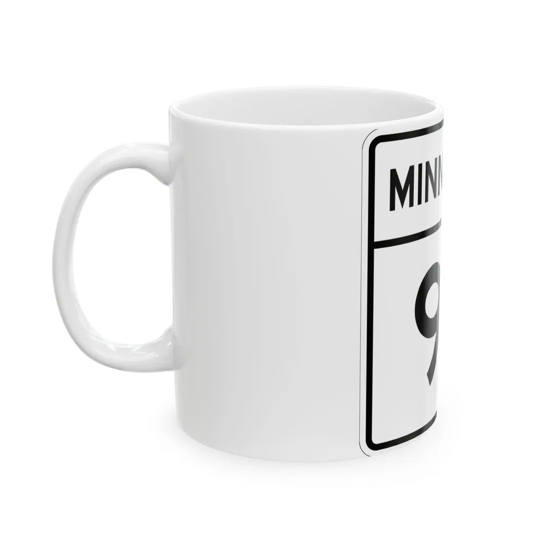 MN-98 1948 (Minnesota) (Road Sign) White Coffee Mug - Go Mug Yourself