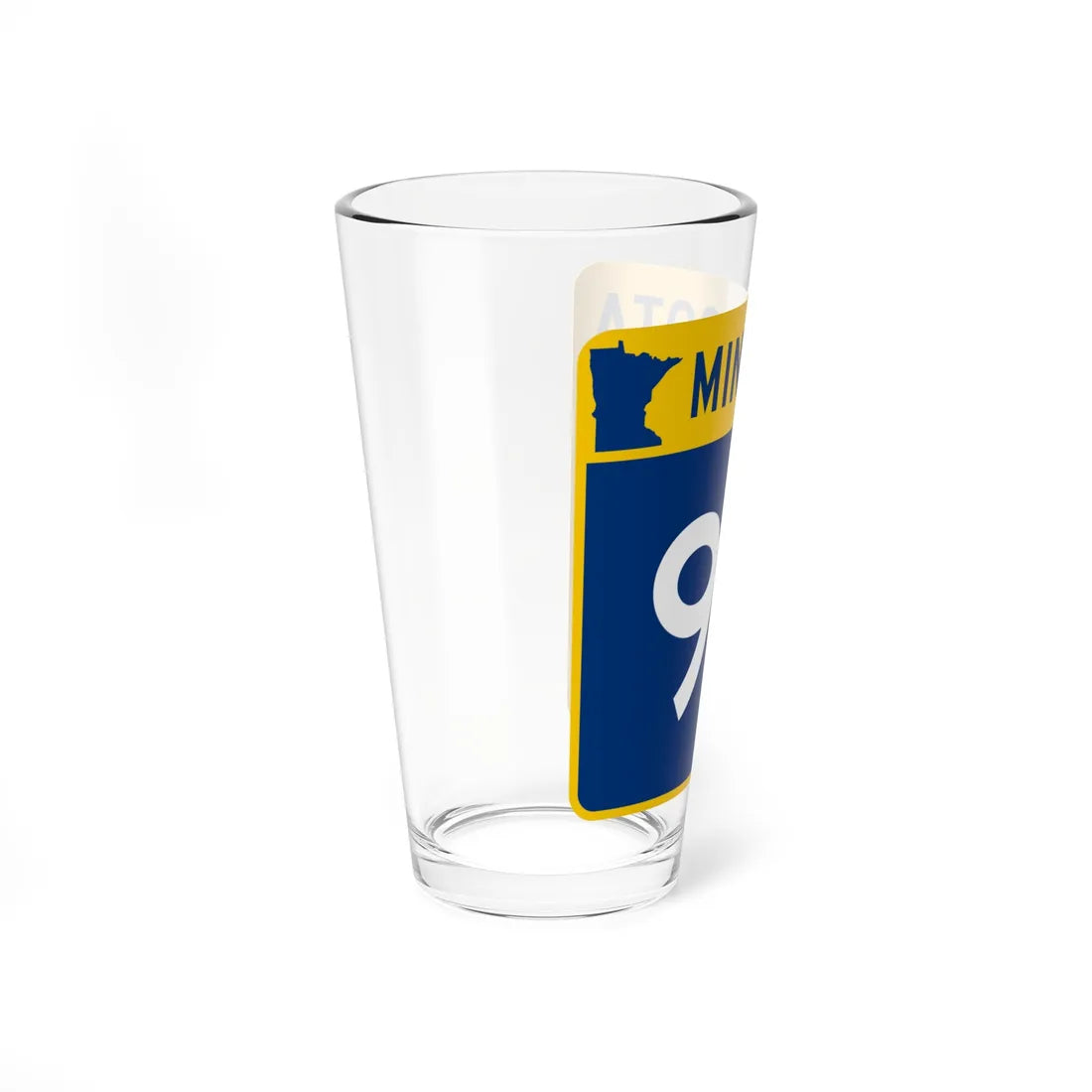 MN-99 (Minnesota) (Road Sign) Pint Glass 16oz - Go Mug Yourself
