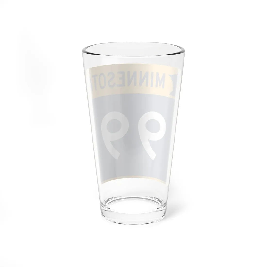 MN-99 (Minnesota) (Road Sign) Pint Glass 16oz - Go Mug Yourself