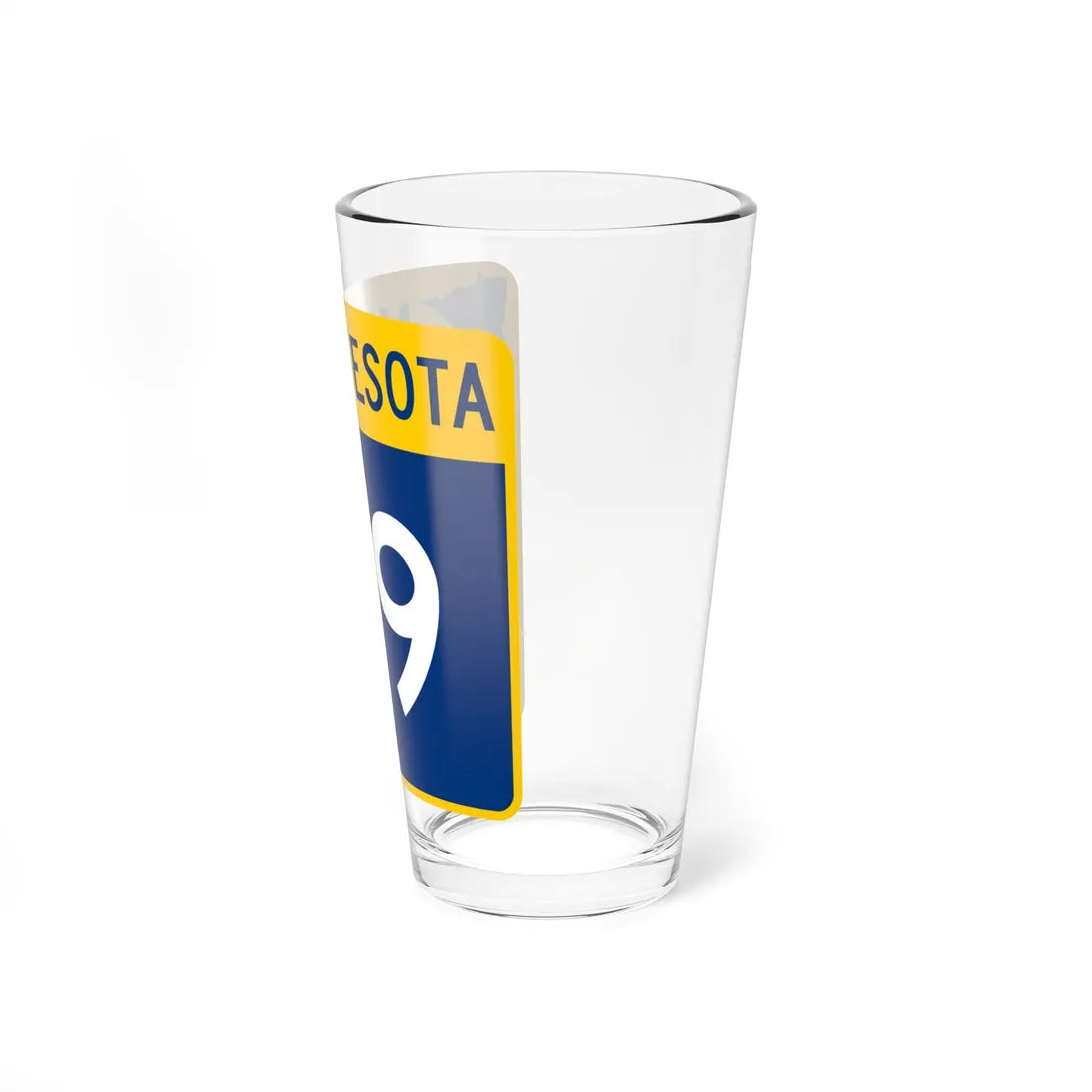 MN-99 (Minnesota) (Road Sign) Pint Glass 16oz - Go Mug Yourself