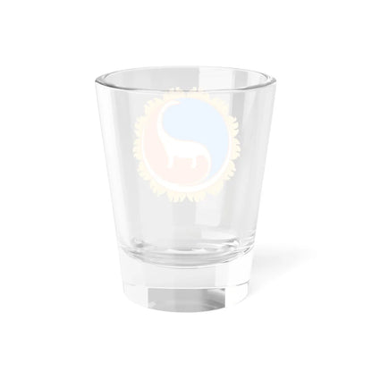 Mn coa dornogovi aimag 2011 (Mongolia) (Coat of Arms) Shot Glass 1.5oz - Go Mug Yourself