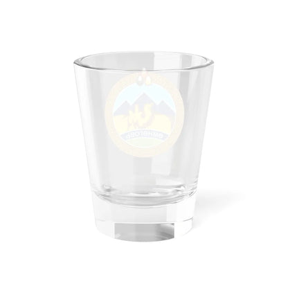 Mn coa ömnögovi aimag 2011 (Mongolia) (Coat of Arms) Shot Glass 1.5oz - Go Mug Yourself