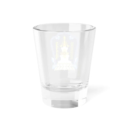 Mn coa övörkhangai aimag (Mongolia) (Coat of Arms) Shot Glass 1.5oz - Go Mug Yourself
