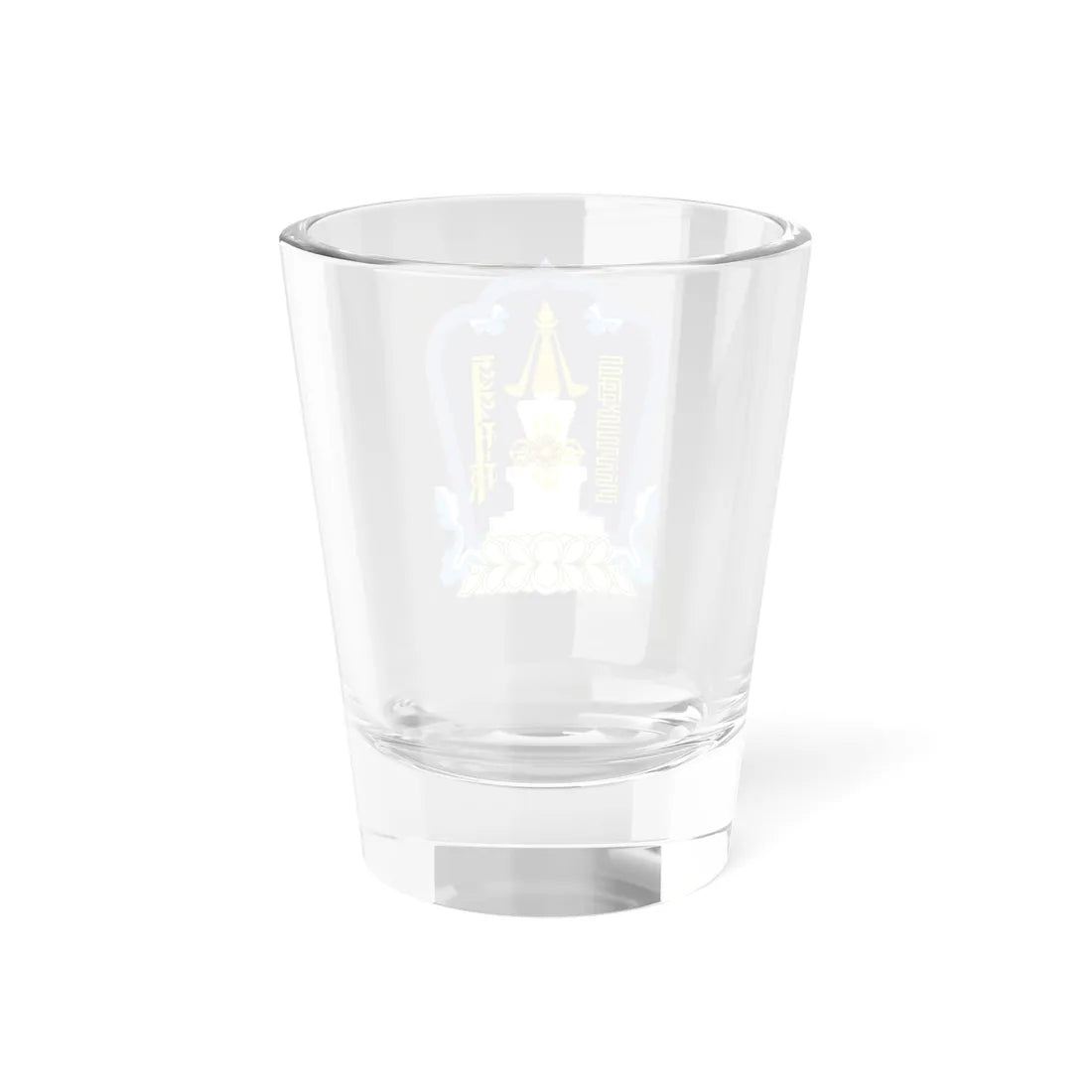 Mn coa övörkhangai aimag (Mongolia) (Coat of Arms) Shot Glass 1.5oz - Go Mug Yourself