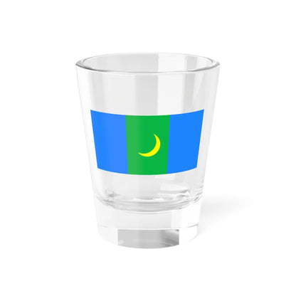 Mn flag bayan olgiy aymag (Mongolia) Shot Glass 1.5oz 1.5oz - Go Mug Yourself