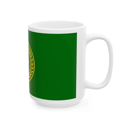 Mn flag bulgan aimag 2022 (Mongolia) White Coffee Mug - Go Mug Yourself
