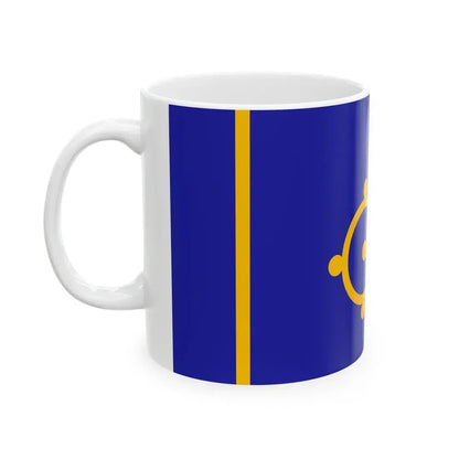 Mn flag darkhan uul aymag (Mongolia) White Coffee Mug - Go Mug Yourself