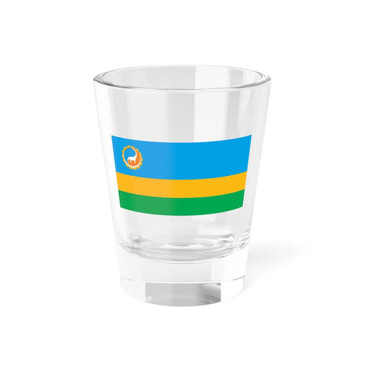 Mn flag dornogovi aimag 2011 (Mongolia) Shot Glass 1.5oz 1.5oz - Go Mug Yourself
