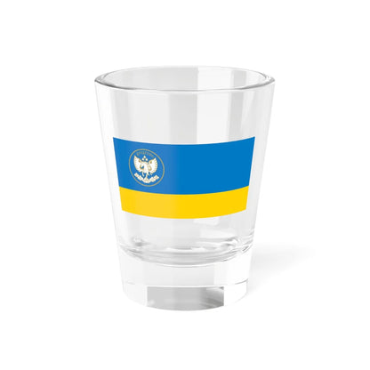 Mn flag dundgovi aimag (Mongolia) Shot Glass 1.5oz - Go Mug Yourself