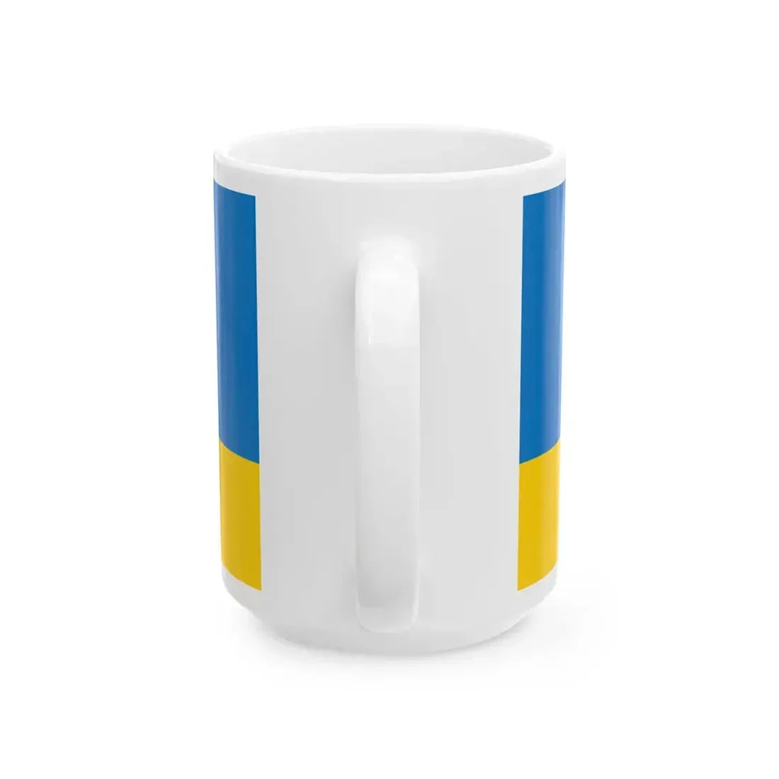 Mn flag dundgovi aimag (Mongolia) White Coffee Mug - Go Mug Yourself