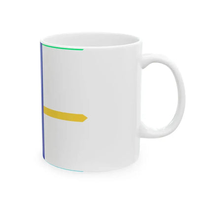 Mn flag Ovurhangai aymag (Mongolia) White Coffee Mug - Go Mug Yourself