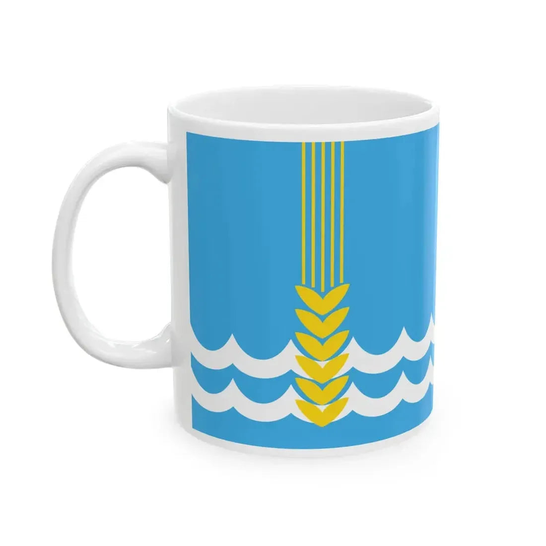 Mn flag selenge aimag 1999 (Mongolia) White Coffee Mug - Go Mug Yourself