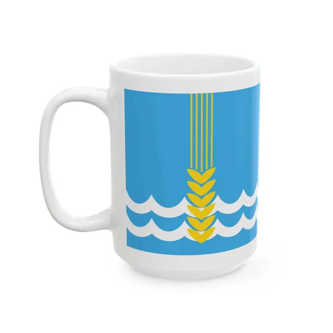 Mn flag selenge aimag 1999 (Mongolia) White Coffee Mug - Go Mug Yourself