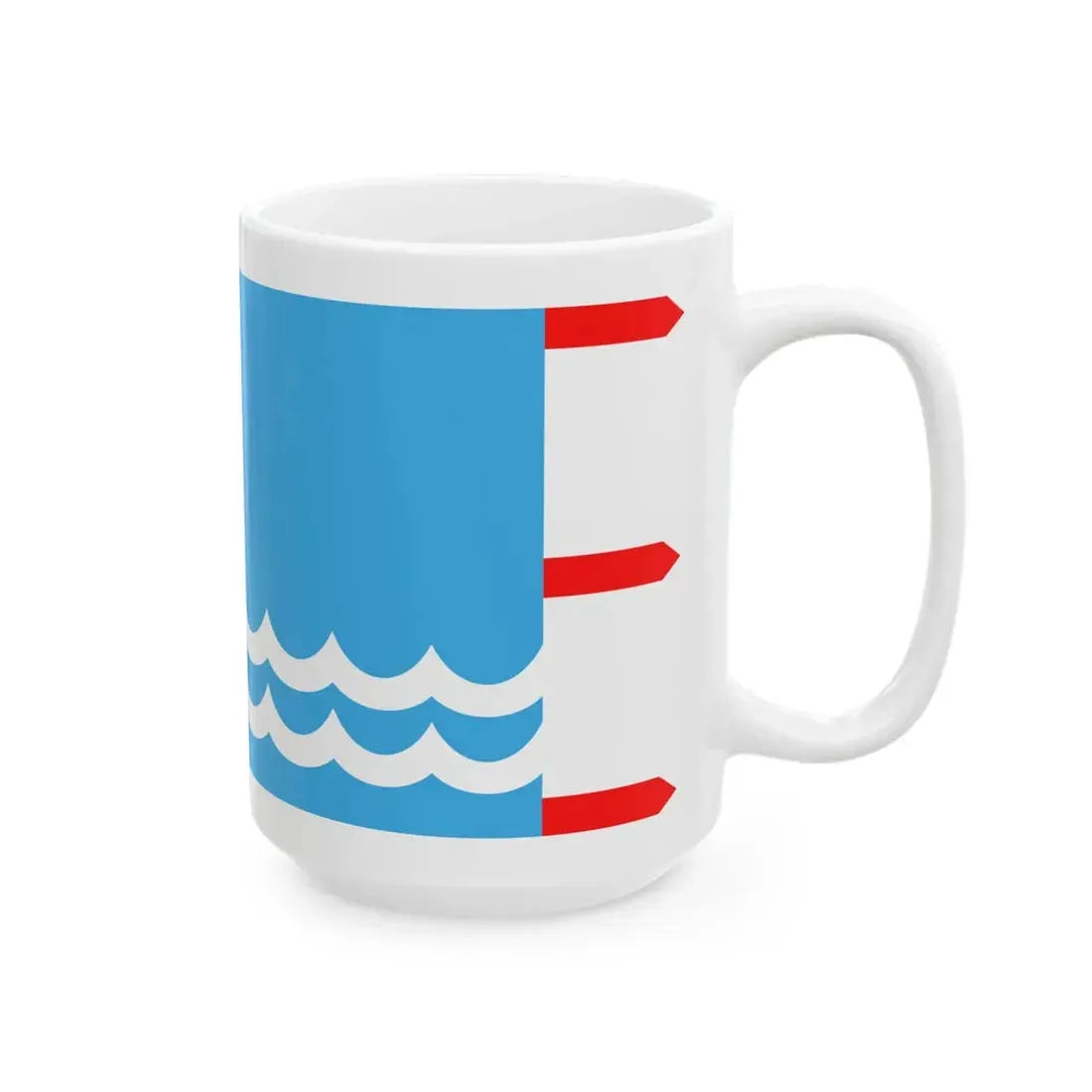 Mn flag selenge aimag 1999 (Mongolia) White Coffee Mug - Go Mug Yourself