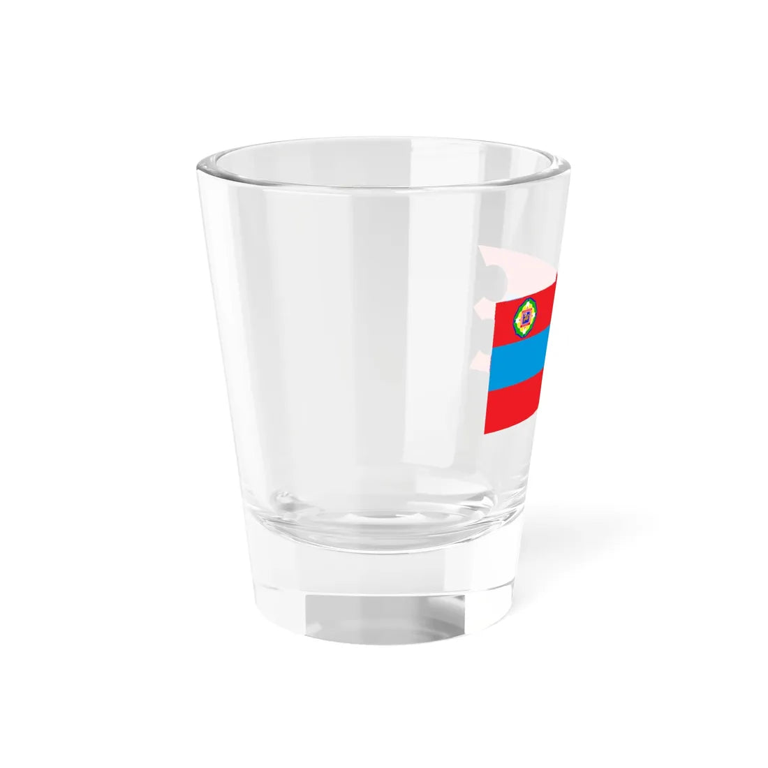 Mn flag sükhbaatar aimag (Mongolia) Shot Glass 1.5oz - Go Mug Yourself