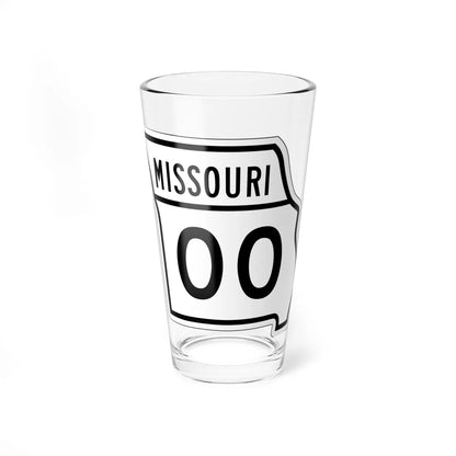 MO-00 1948 template (Missouri) (Road Sign) Pint Glass 16oz 16oz - Go Mug Yourself