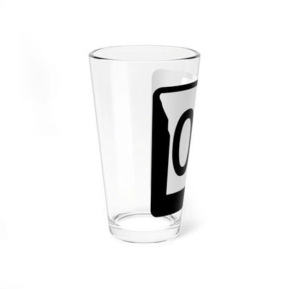 MO-00 template (Missouri) (Road Sign) Pint Glass 16oz - Go Mug Yourself