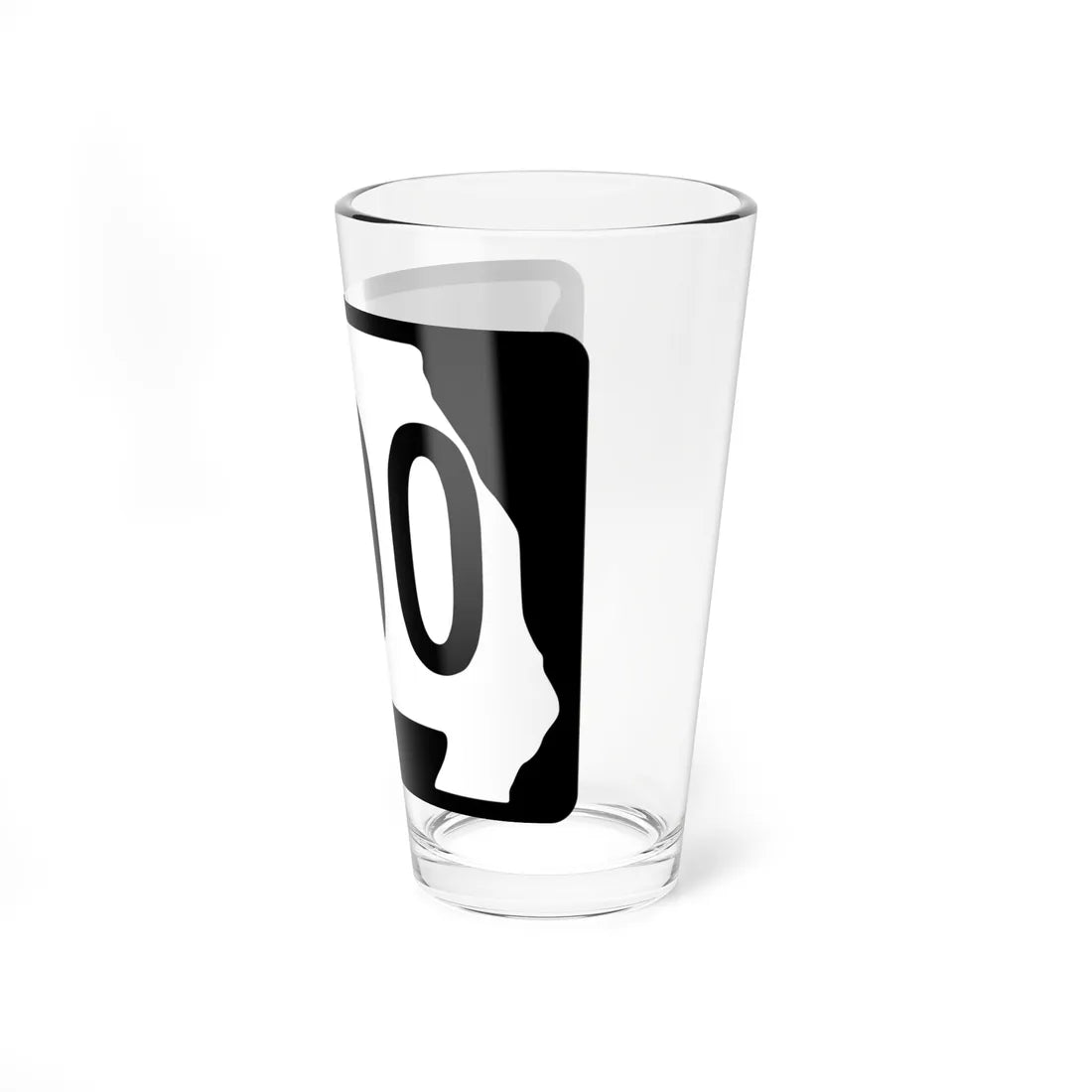 MO-000 template (Missouri) (Road Sign) Pint Glass 16oz - Go Mug Yourself