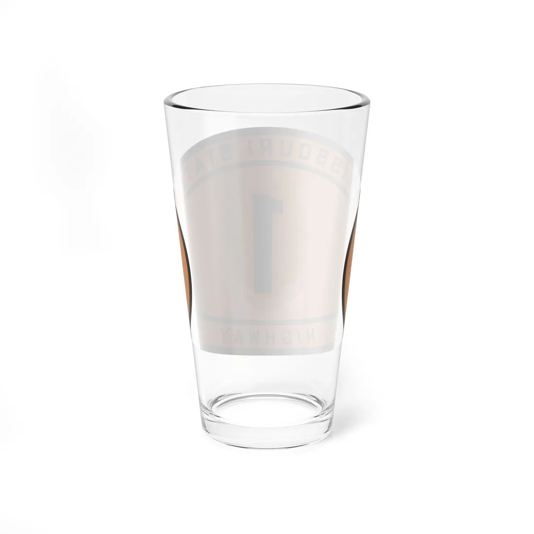 MO-1 1920 (Missouri) (Road Sign) Pint Glass 16oz - Go Mug Yourself