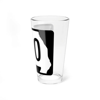 MO-100 (Missouri) (Road Sign) Pint Glass 16oz - Go Mug Yourself