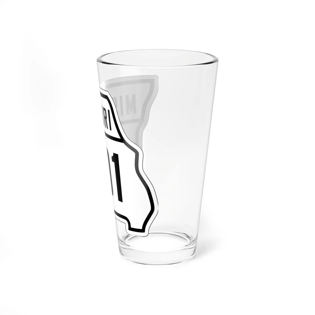 MO-101 1926 (Missouri) (Road Sign) Pint Glass 16oz - Go Mug Yourself