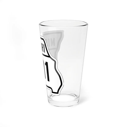 MO-101 1926 (Missouri) (Road Sign) Pint Glass 16oz - Go Mug Yourself