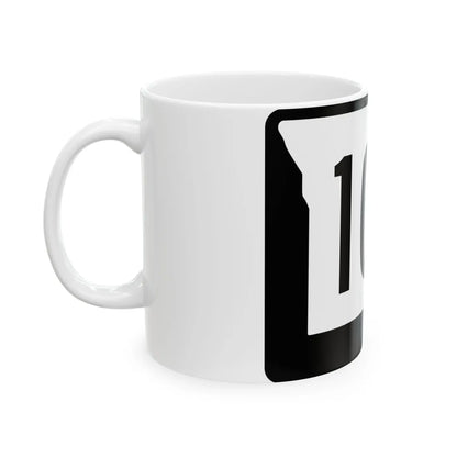 MO-103 (Missouri) (Road Sign) White Coffee Mug - Go Mug Yourself