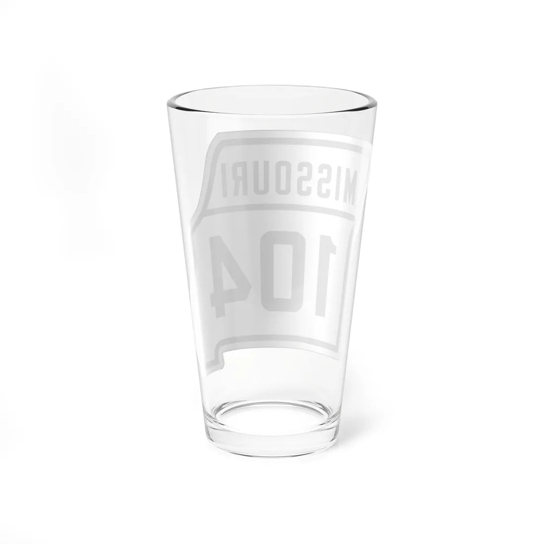 MO-104 1926 (Missouri) (Road Sign) Pint Glass 16oz - Go Mug Yourself