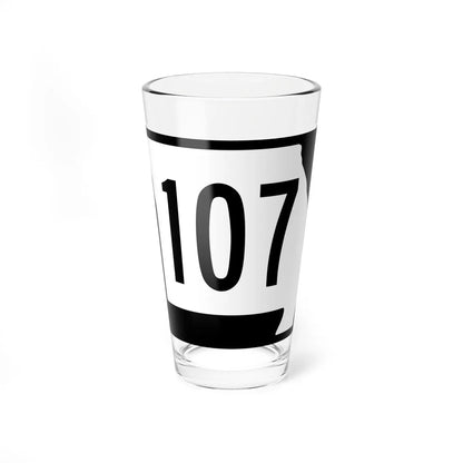MO-107 (Missouri) (Road Sign) Pint Glass 16oz - Go Mug Yourself