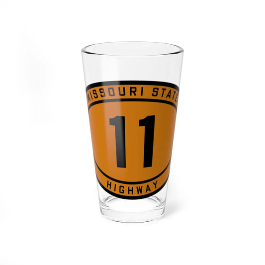 MO-11 1920 (Missouri) (Road Sign) Pint Glass 16oz 16oz - Go Mug Yourself