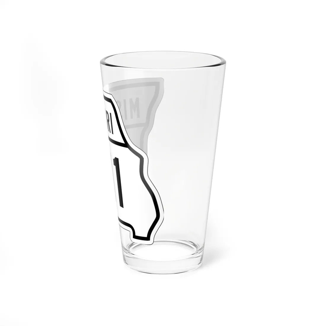 MO-111 1948 (Missouri) (Road Sign) Pint Glass 16oz - Go Mug Yourself