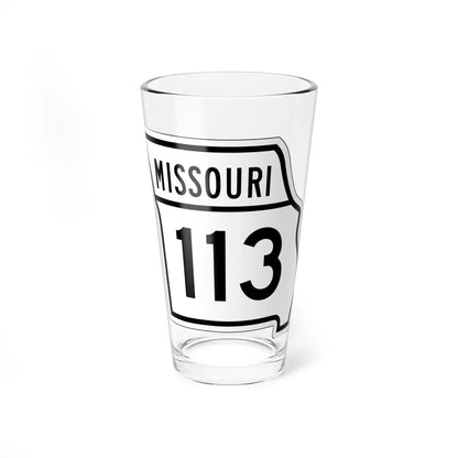 MO-113 1948 (Missouri) (Road Sign) Pint Glass 16oz 16oz - Go Mug Yourself