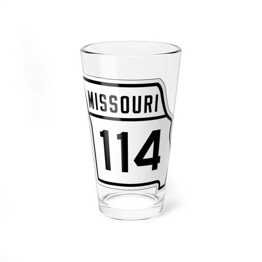 MO-114 1926 (Missouri) (Road Sign) Pint Glass 16oz 16oz - Go Mug Yourself