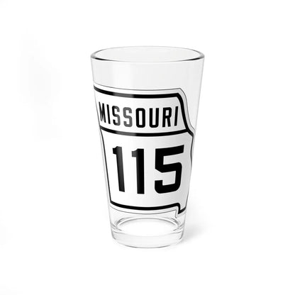 MO-115 1926 (Missouri) (Road Sign) Pint Glass 16oz 16oz - Go Mug Yourself