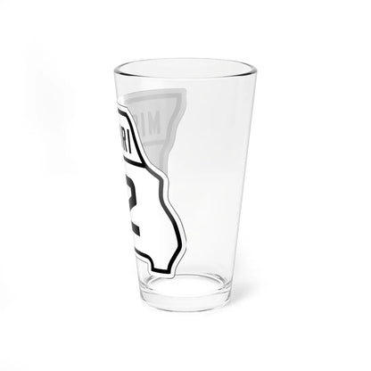 MO-12 1926 (Missouri) (Road Sign) Pint Glass 16oz - Go Mug Yourself