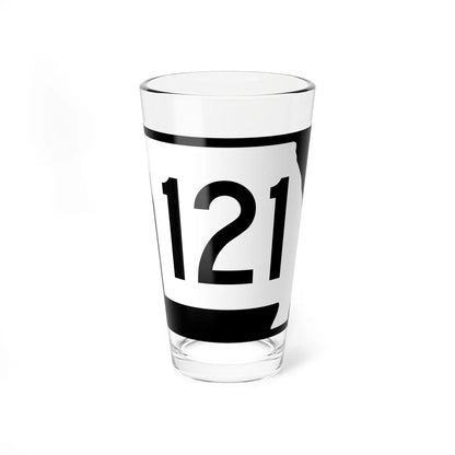 MO-121 (Missouri) (Road Sign) Pint Glass 16oz - Go Mug Yourself