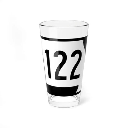 MO-122 (Missouri) (Road Sign) Pint Glass 16oz 16oz - Go Mug Yourself